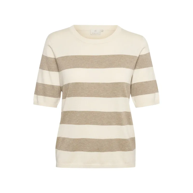 Women's T-shirt Kaffe Lizza Beige M