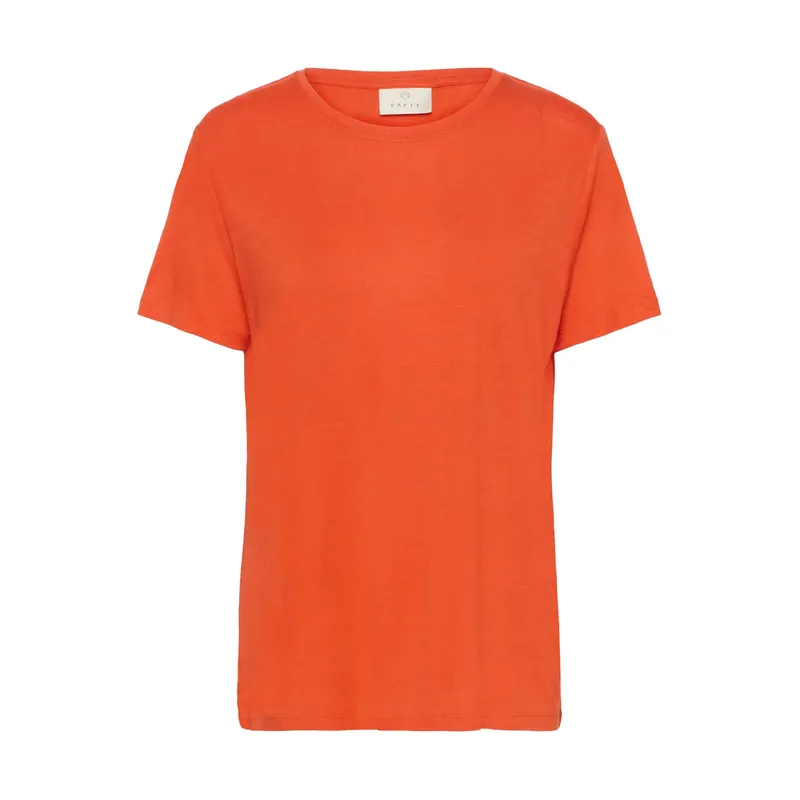 Women's T-shirt Kaffe Maria Orange L