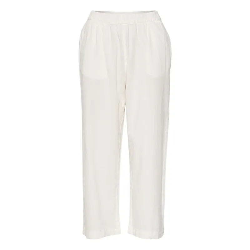 Women's Trousers Kaffe Naya Blanc 36