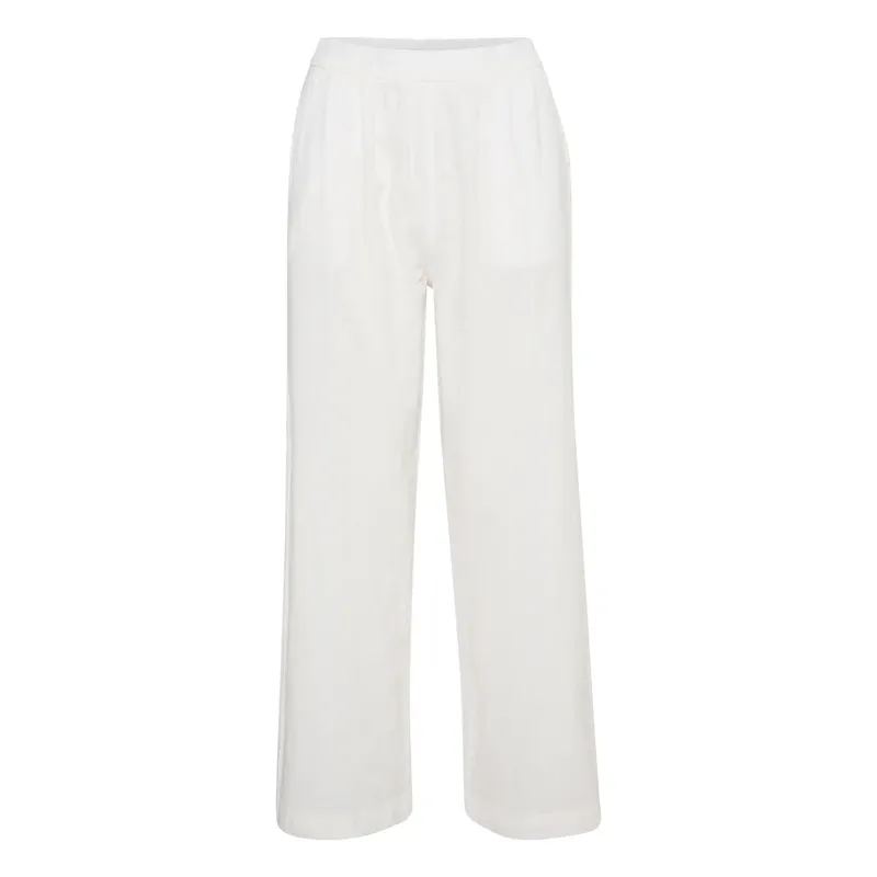 Women's Trousers Kaffe Naya Blanc 38