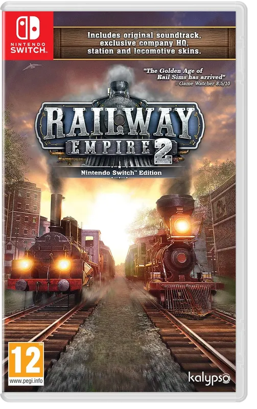 Kalypso Media Railway Empire 2 Deluxe Edition (Switch)