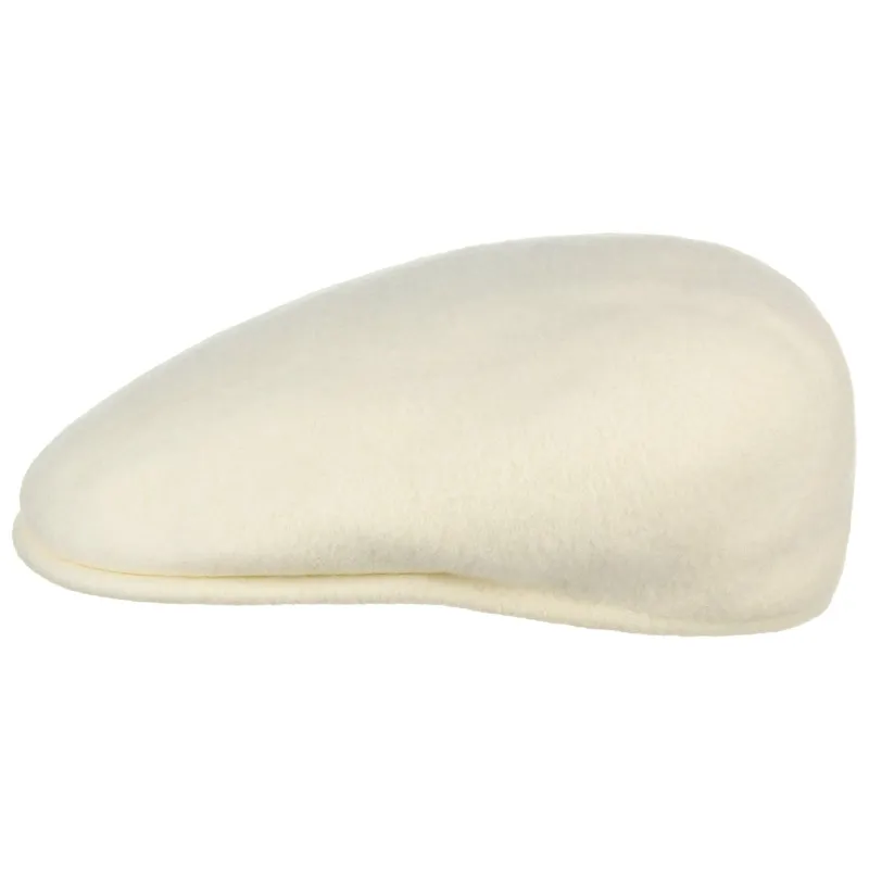 504 Flat Cap by Kangol - cream white