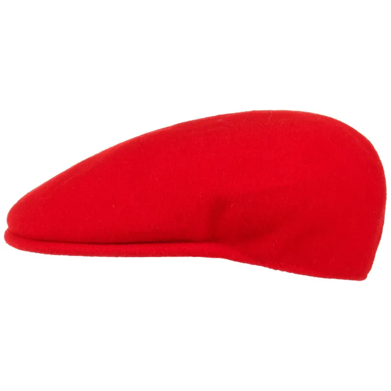504 Flat Cap by Kangol - red
