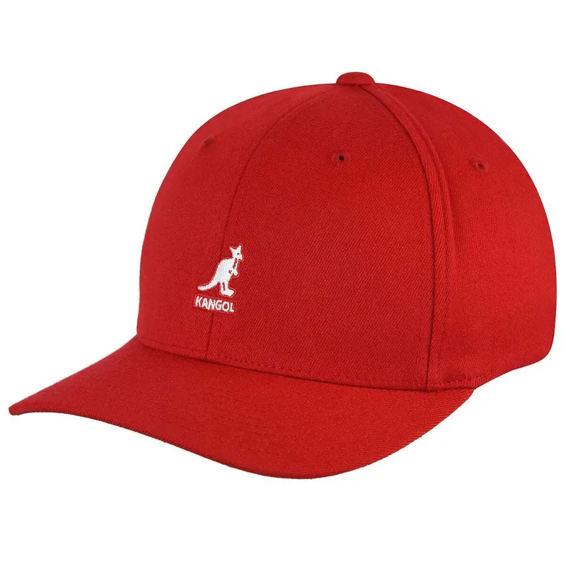 Wool Flexfit Cap by Kangol - bordeaux