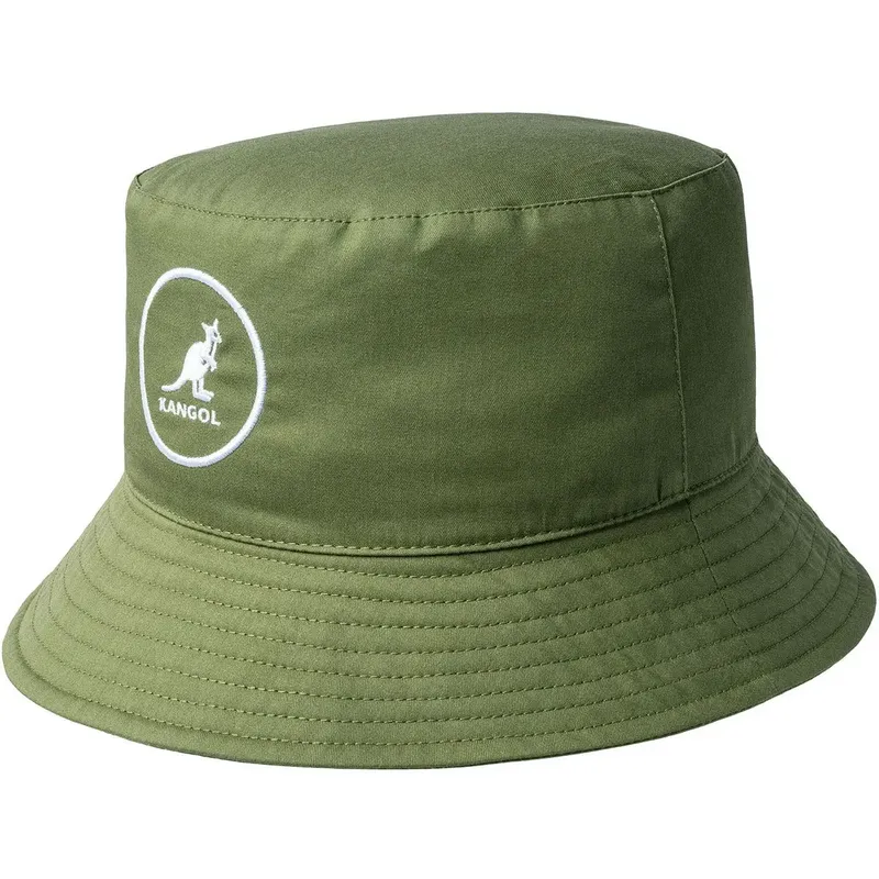 Cotton bucket hat Kangol Vert S