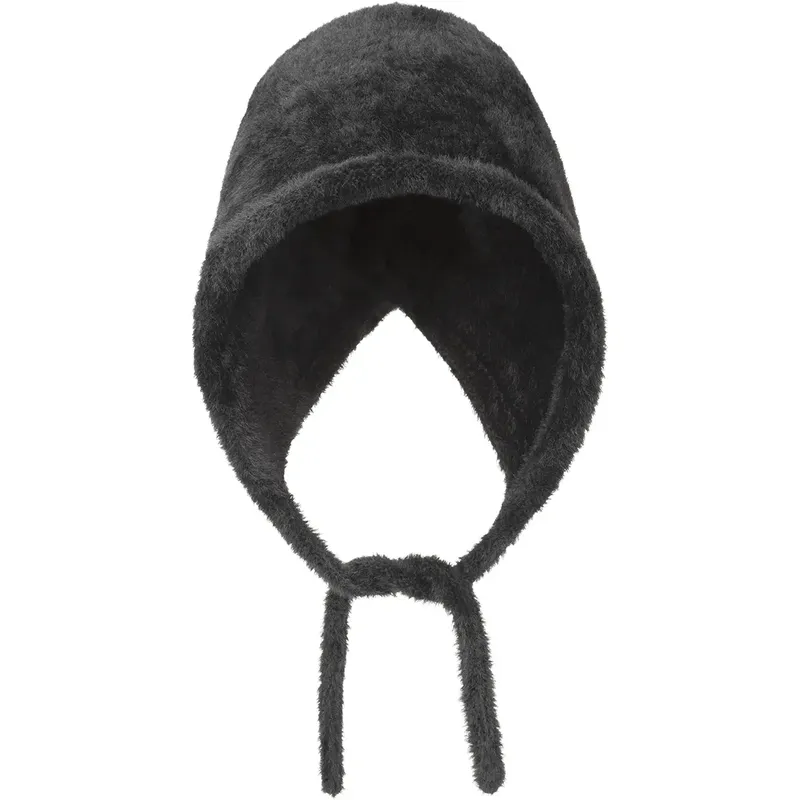Faux fur knit beanie Kangol Noir TU