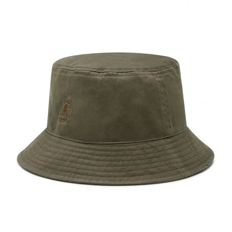 Kangol washed bucket hat Vert XL
