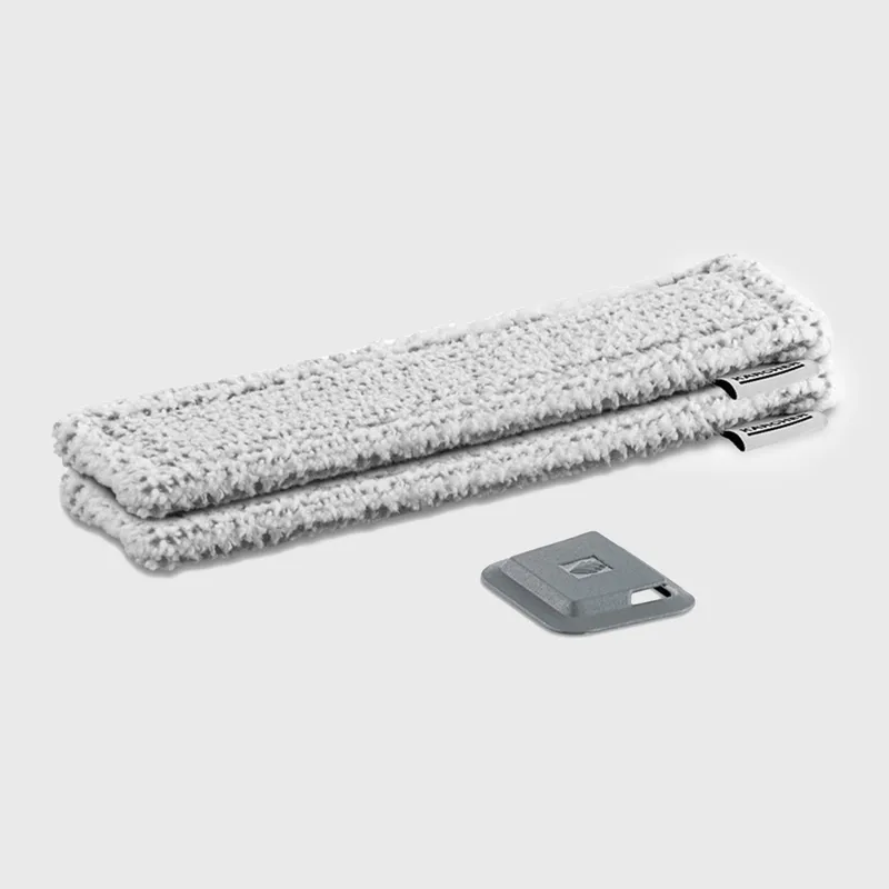 Karcher Microfibre Wiping Cloths, Grey