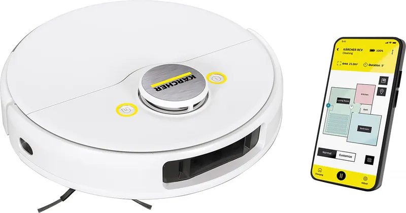 Kärcher Rcv 5 Robotic Vacuum Cleaner - White