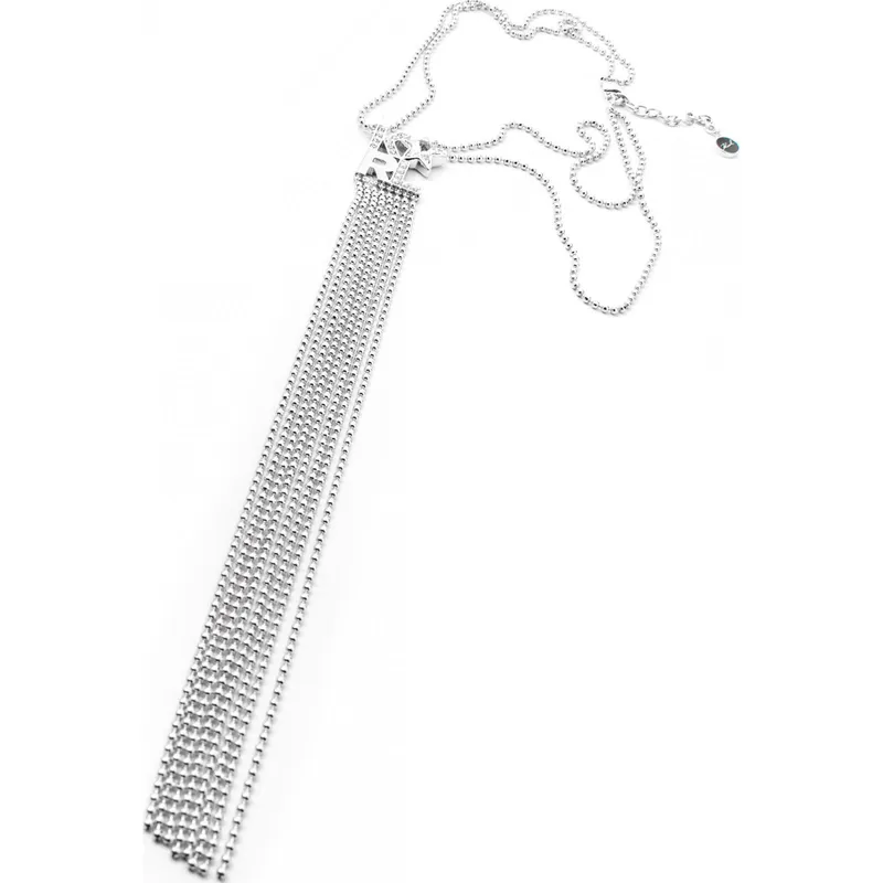 Karl Lagerfeld Women's 5483571 Necklace in Silver Silver One Size