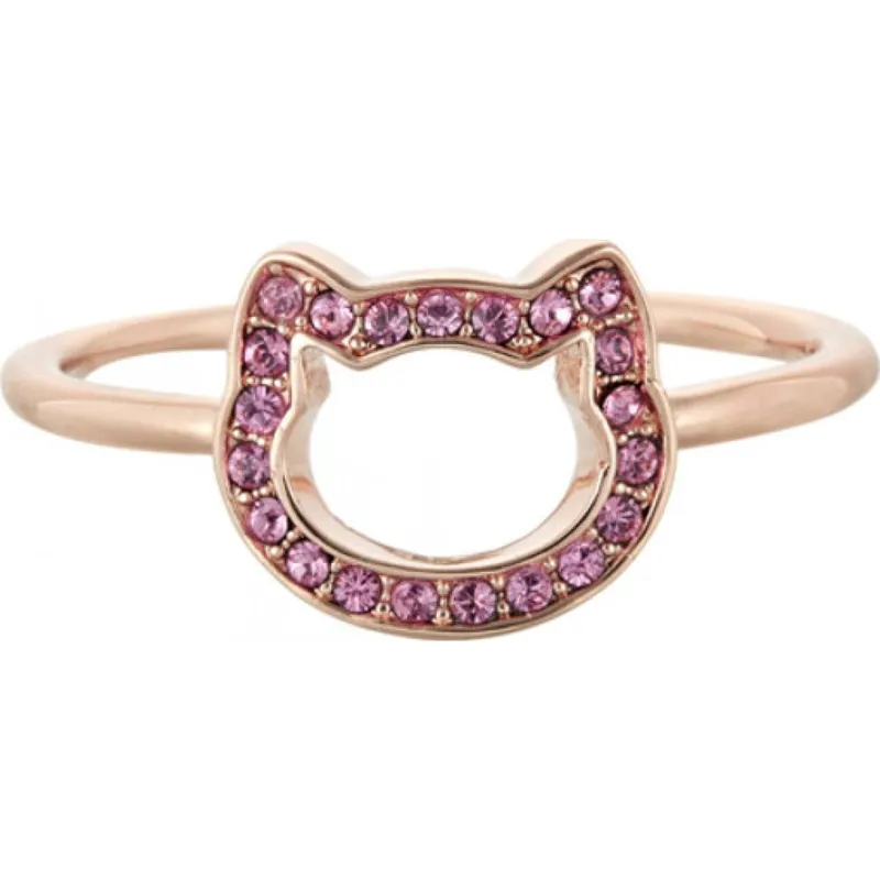 Karl Lagerfeld Women's Ring in Rose Gold - Rose Gold - Size: One Size