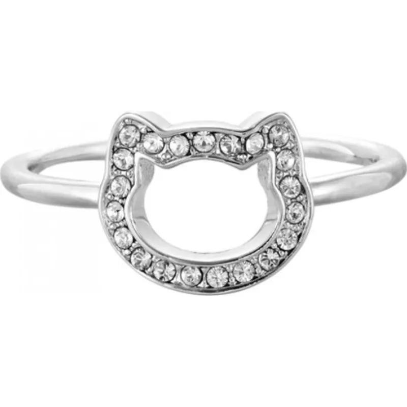 Karl Lagerfeld Women's Ring in Silver - Silver - Size: One Size