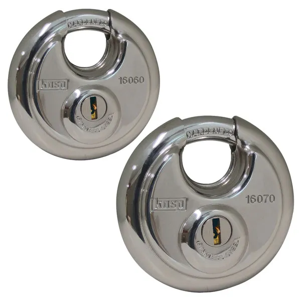 Kasp Disc Padlock - 60mm