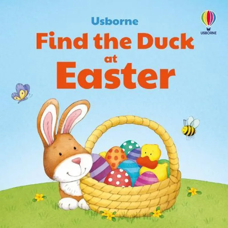 Kate Nolan Find the Duck at Easter Board book Book Multicolor