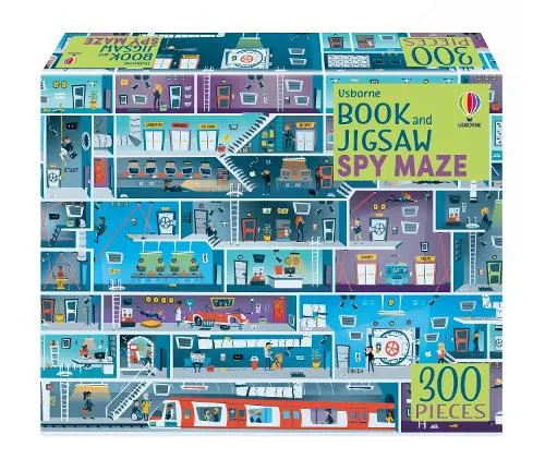 Kate Nolan Usborne Book and Jigsaw Spy Maze