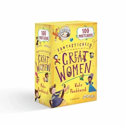 Kate Pankhurst Fantastically Great Women 100 Postcards