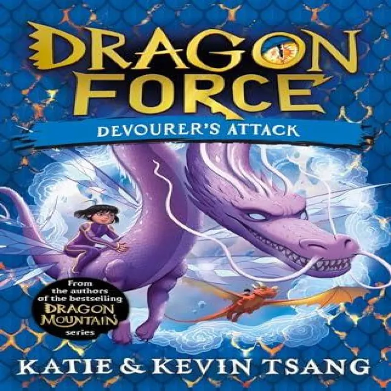 Katie Tsang Dragon Force: Devourer's Attack Paperback Book Multicolor