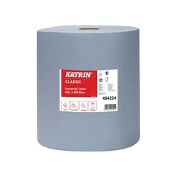 Katrin Classic Industrial Hand Towel Roll 3-Ply Blue 500 - 464224