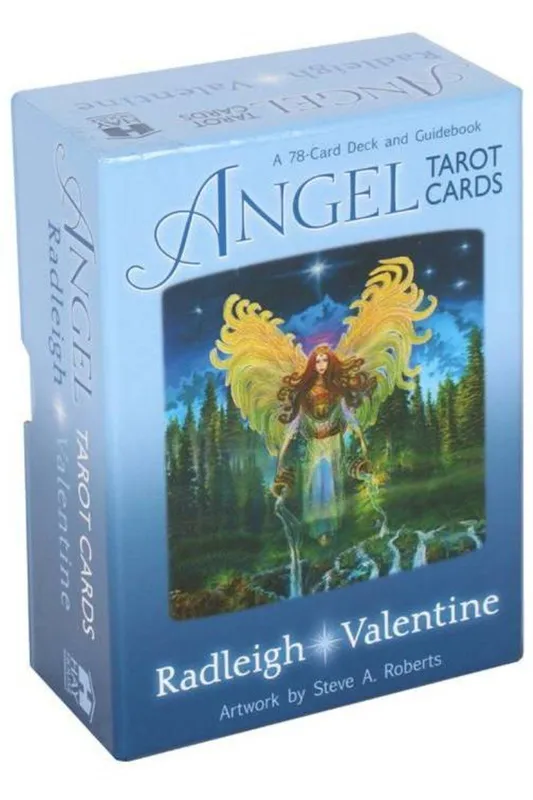 Kdmd Angel Tarot Cards in Blue Blue