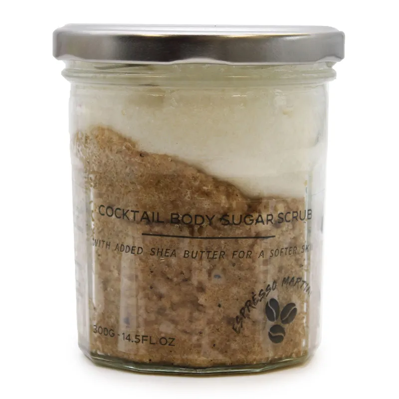 Kdmd Fragranced Sugar Body Scrub - Espresso Martini 300g in White White