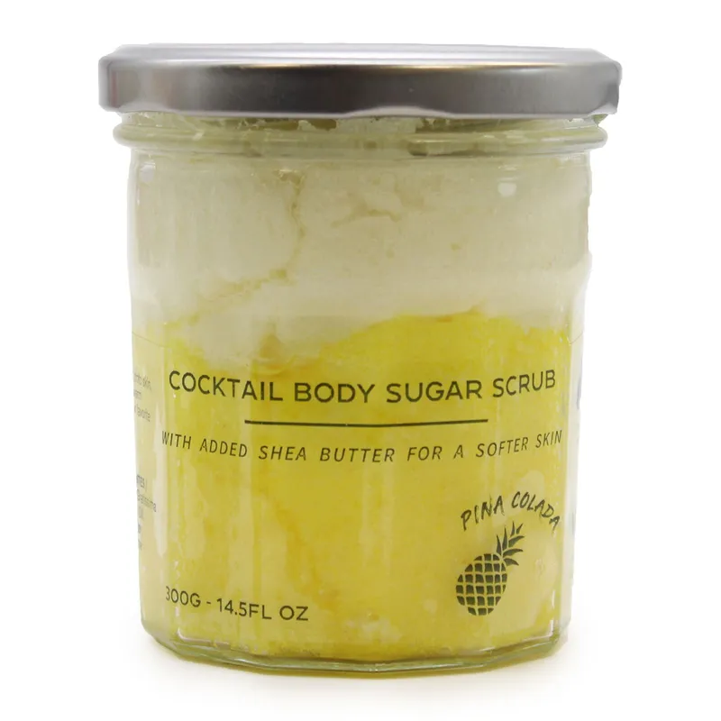 Kdmd Fragranced Sugar Body Scrub - Pinacolada 300g in Nude - Nude