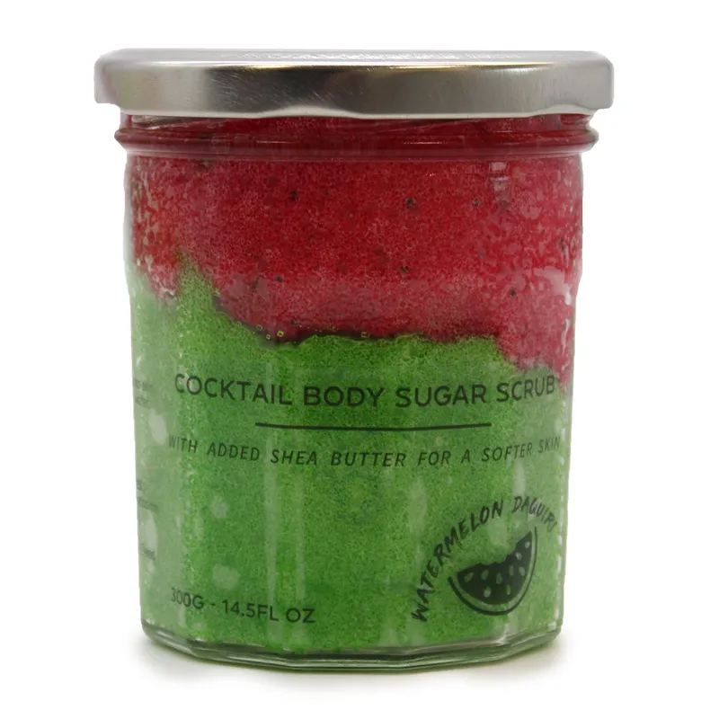 Kdmd Fragranced Sugar Body Scrub - Watermelon Daquiri 300g in Red Red