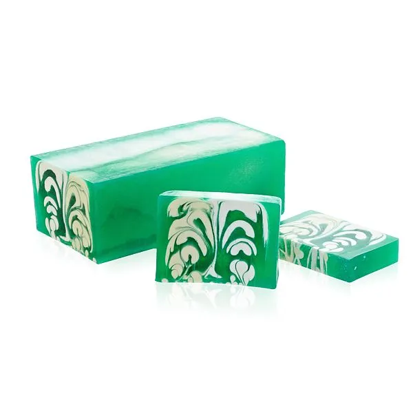 Kdmd Unisex Handcrafted Soap Loaf 1.2kg - Mango in Green Green female