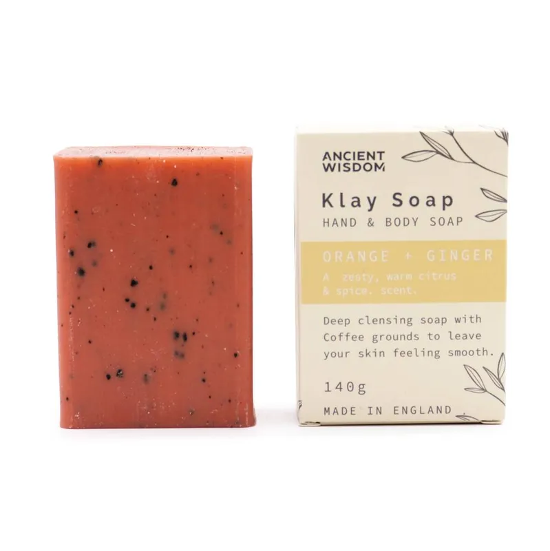 Kdmd Klay Soap - Orange & Ginger Orange