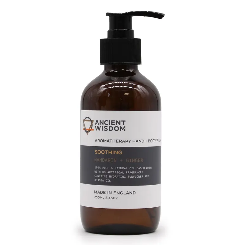 Kdmd Mandarin & Ginger Hand & Body Wash 250ml in Black Black