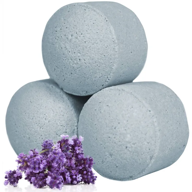 Kdmd 1.3Kg Box of Chill Pills (Mini Bath Bombs) - Lavender in Grey - Grey
