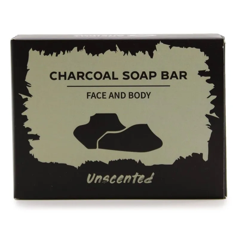 Kdmd Charcoal Soap 85g - Unscented in Brown Brown
