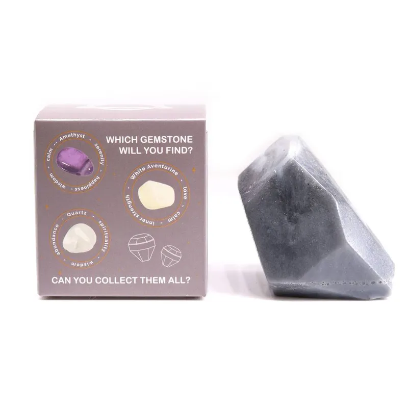 Kdmd Crystal Elemental Soap - Air in Grey - Grey
