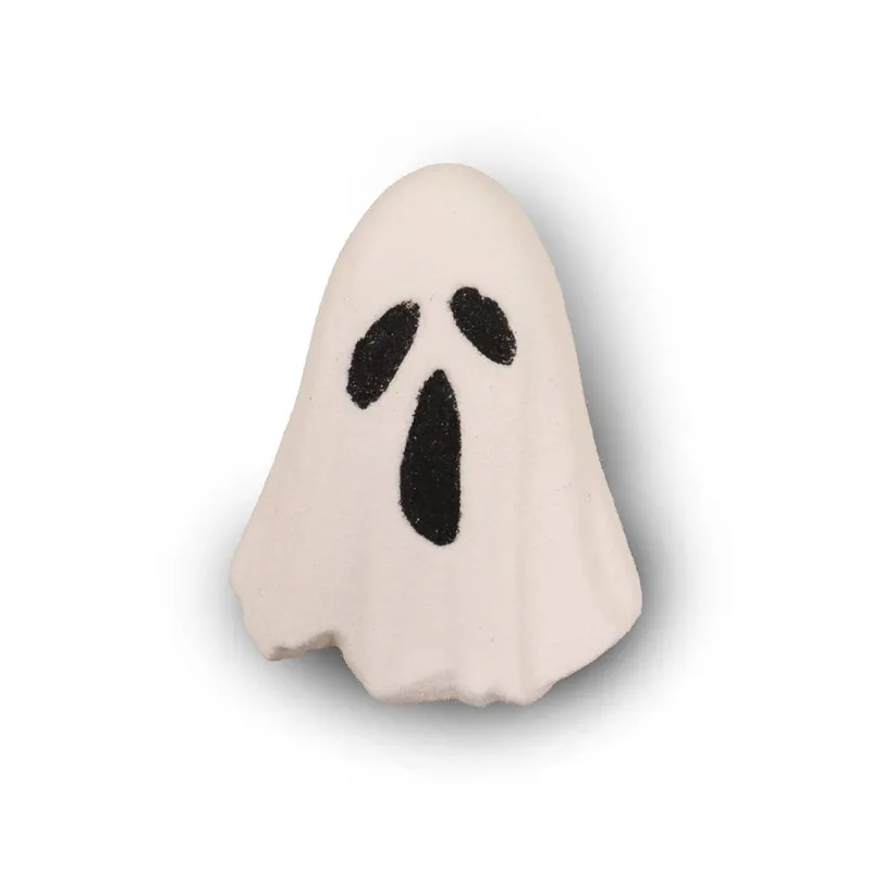 Kdmd Ghost Halloween Bath Bomb 65g in Cream - Cream - Size: One Size