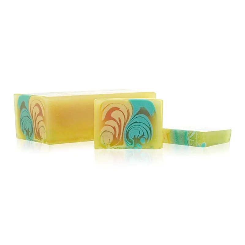 Kdmd Unisex Handcrafted Soap Loaf 1.2kg - Melon in Yellow Yellow female