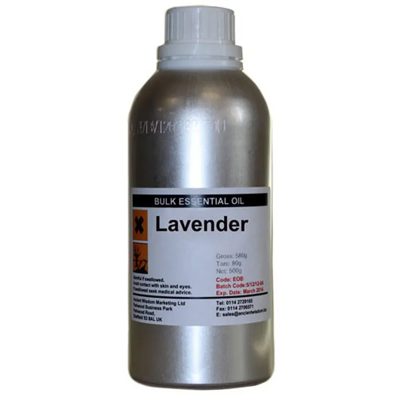 Kdmd Lavender Essential Oil 0.5Kg in Silver - Silver - Size: One Size