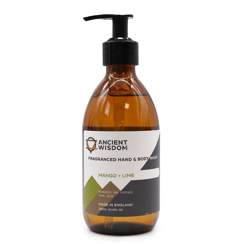 Kdmd Mango & Lime Hand & Body Wash 300ml in Orange - Orange