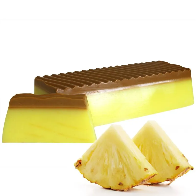 Kdmd Unisex Tropical Paradise Soap Loaf - Pineapple in Yellow Yellow One Size female