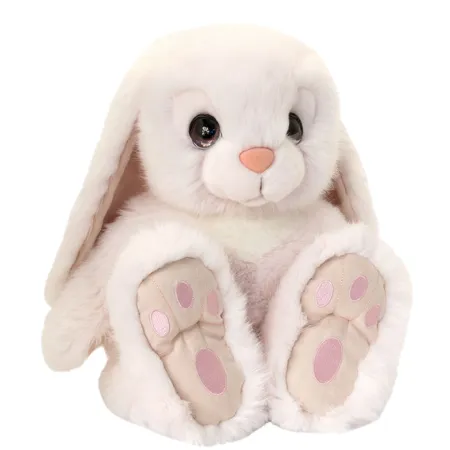 Keel Toys Soft Cuddly Rabbit - White