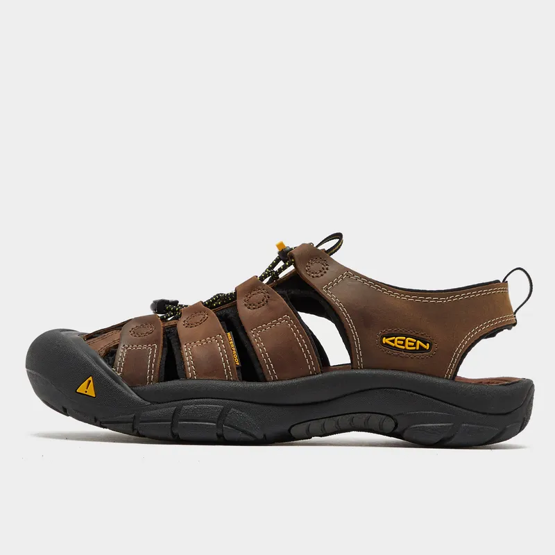 Keen Newport Leather Sandals, Brown 9