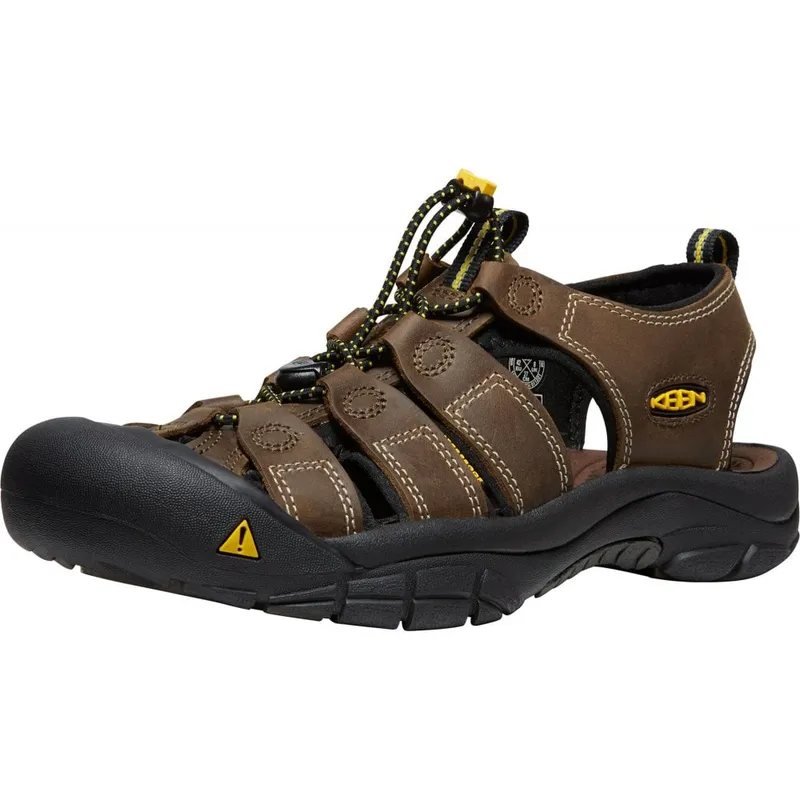 Keen Men's Newport Leather Sandal Brown