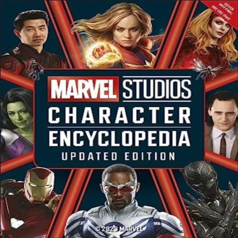 Kelly Knox Marvel Studios Character Encyclopedia Updated Edition Hardback Book Multicolor