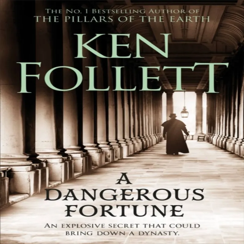 Ken Follett A Dangerous Fortune Paperback Book Multicolor