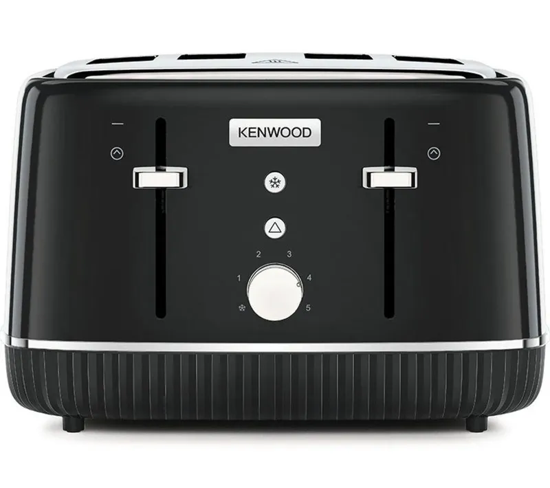 Kenwood Elegancy TFP10.A0BK 4-Slice Toaster - Black