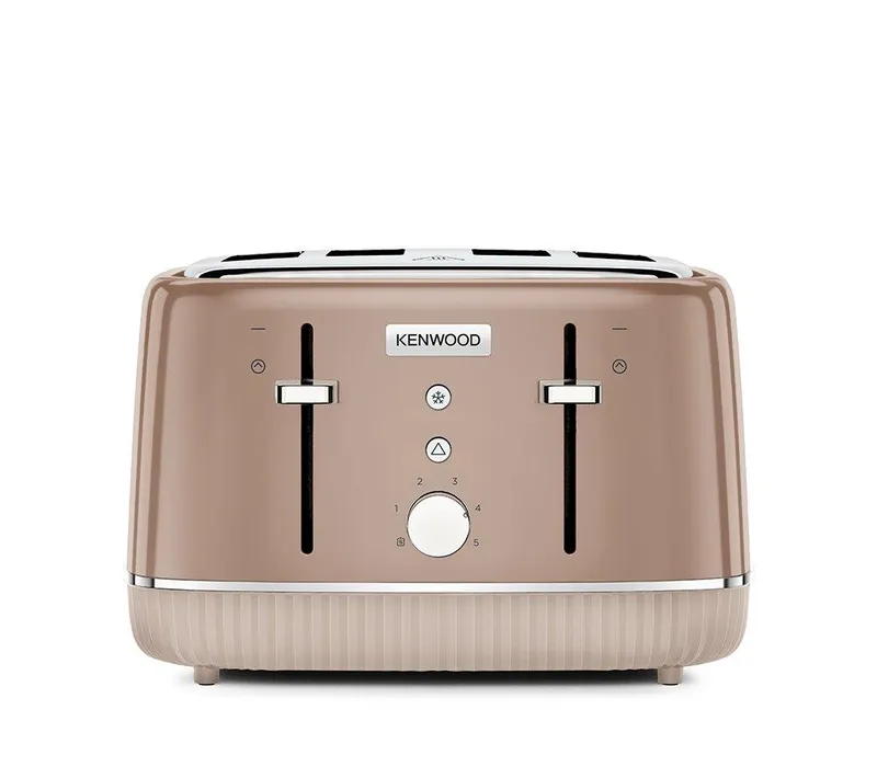 Kenwood Elegancy TFP10.A0BW 4-Slice Toaster - Mocha, Brown