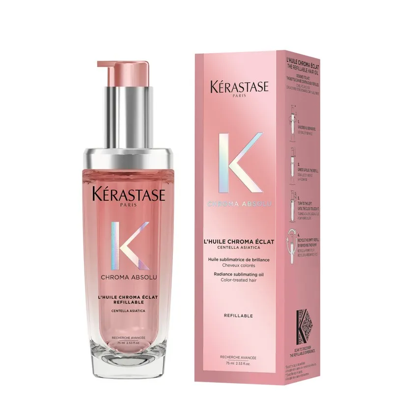Kérastase Chroma Absolu Radiance Sublimating Oil Color-Treated Hair 75mL