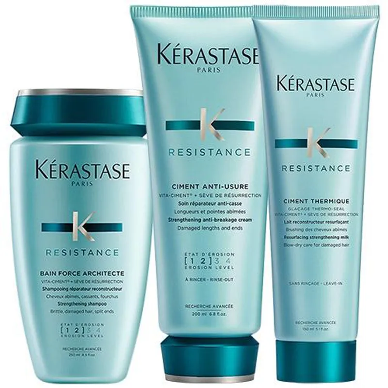 Kérastase Resistance Bain Force Architecte Ciment Anti-Usure & Cimen