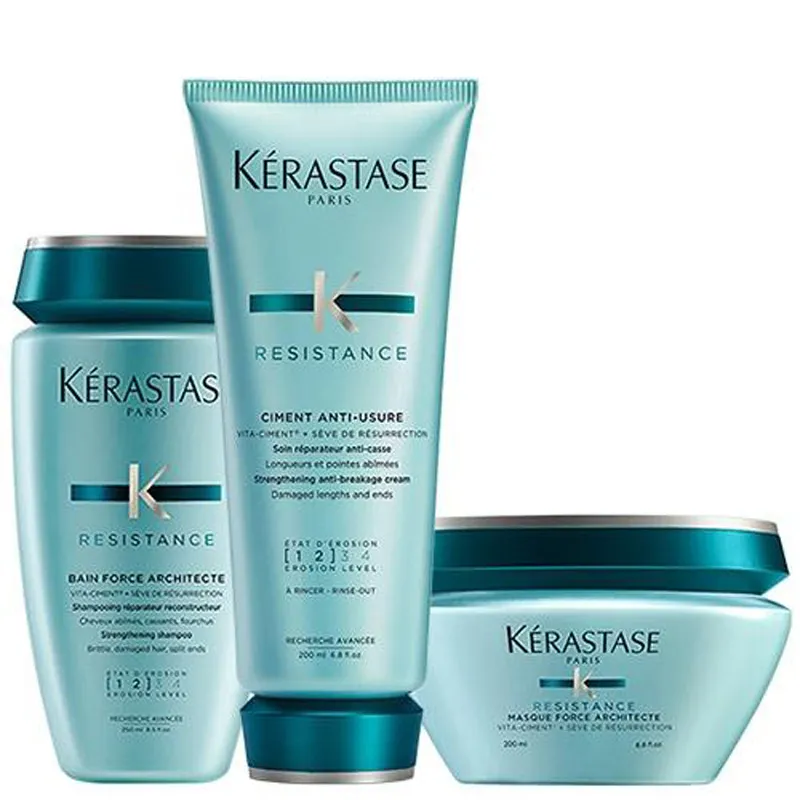 Kérastase Resistance Bain Force Architecte Ciment Anti-Usure & Masqu