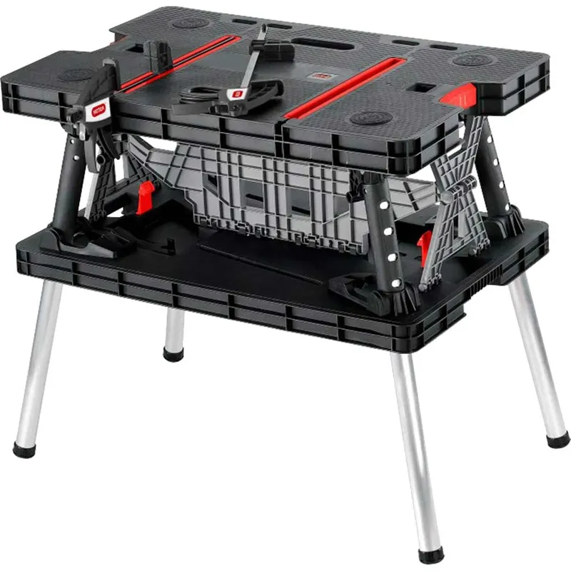 237005 Folding Work Table & Clamps - Keter
