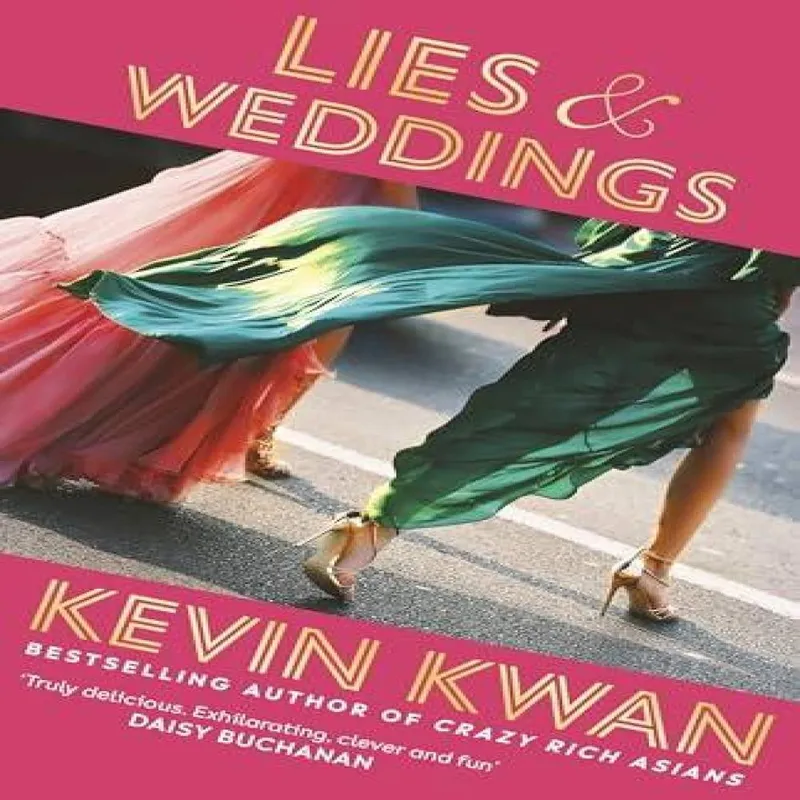 Kevin Kwan Lies & Weddings Hardback Book Multicolor