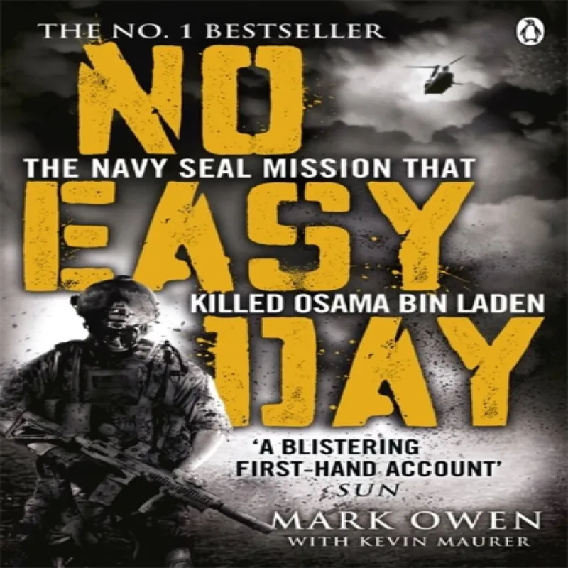 Kevin Maurer No Easy Day Paperback Book Multicolor